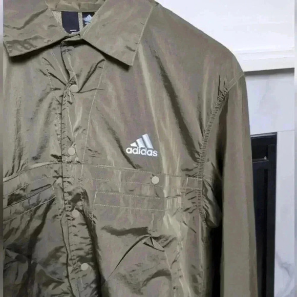 ADIDAS | Men's Orbit  Green PSRVE VL009 Men's Long Sleeved Shirt Jacket - Picture 4 of 6